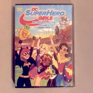NEW DC SuperHero Girls intergalactic Games DVD